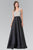 Dazzling V Neck Long Dress GL2287