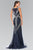 Sequined Mermaid Gown GL2289