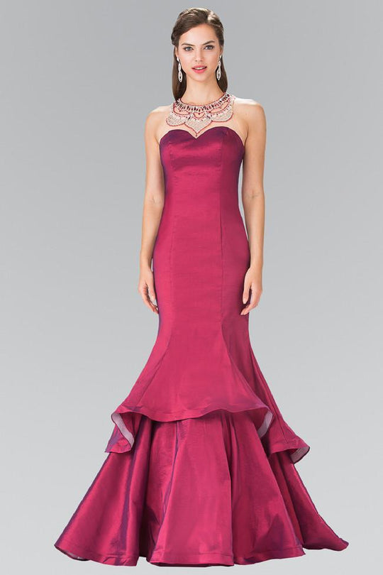 Illusion Mermaid Gown GL2290
