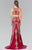 Embellished High Neck Rome Jersey Dress GL2296