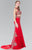 Embellished High Neck Rome Jersey Dress GL2296
