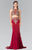 Embellished High Neck Rome Jersey Dress GL2296
