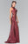 Long Dress with Side Cut Outs GL2299