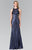 Long Dress with Side Cut Outs GL2299