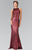 Long Dress with Side Cut Outs GL2299