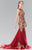 Beaded Long Mermaid Gown GL2307