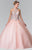 Beaded Halter Neck Tulle Ballgown  GL2308