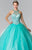 Beaded Halter Ballgown GL2309