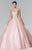 Beaded Halter Ballgown GL2309