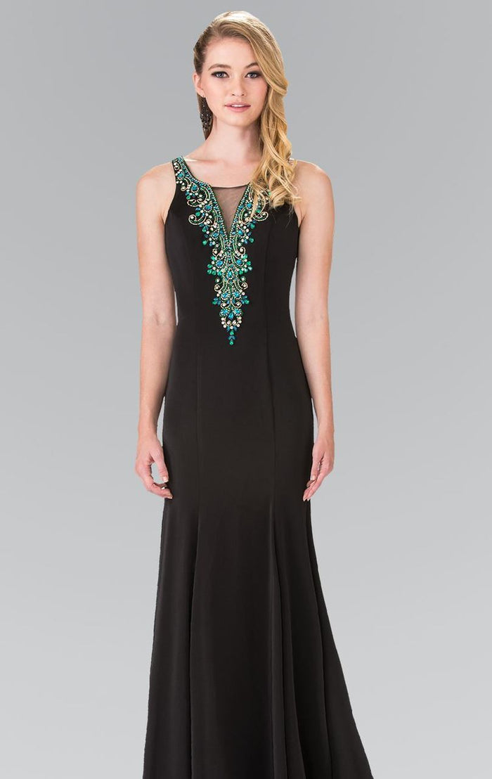 Sleeveless Scoop Long Dress GL2310