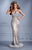 Terani Couture - Extravagant Shimmering Sweetheart Long Gown GL2316 in Silver and Neutral