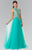 Embellished Scoop Neck Tulle A-Line Dress GL2317