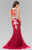 Beaded Trumpet Gown GL2318