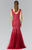 Sleeveless Beaded Mermaid Gown GL2319