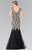 Sleeveless Beaded Mermaid Gown GL2319