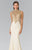 High Neck Embellished Long Dress GL2322