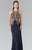 Embellished Halter Long Gown GL2329