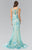 Beaded Trumpet Gown GL2335