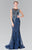 Sleeveless Beaded Long Dress GL2341