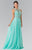 Embellished Sleeveless Long Dress GL2343
