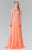 Embellished Sleeveless Long Dress GL2343