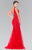 V Neck Mermaid Gown GL2344