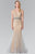 V Neck Mermaid Gown GL2344