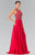 Embellished Crew Neck Chiffon A-Line Dress GL2347