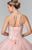 Bead Embellished Halter Neck Tulle Ballgown GL2348