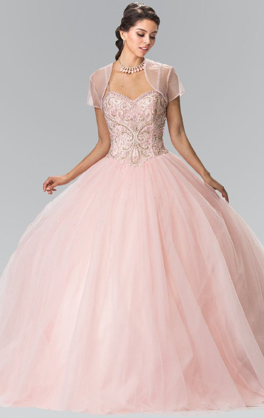 Sleeveless Beaded Ballgown GL2350