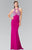 Halter Cut Outs Long Gown GL2355