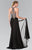Beaded Halter Long Gown GL2358