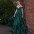 Glow by Colors - Off Shoulder Satin A-Line Prom Gown G841 - 1 pc Black in Size 16 Available