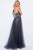 JVN55886 Strapless Embellished Sweetheart A-line Dress