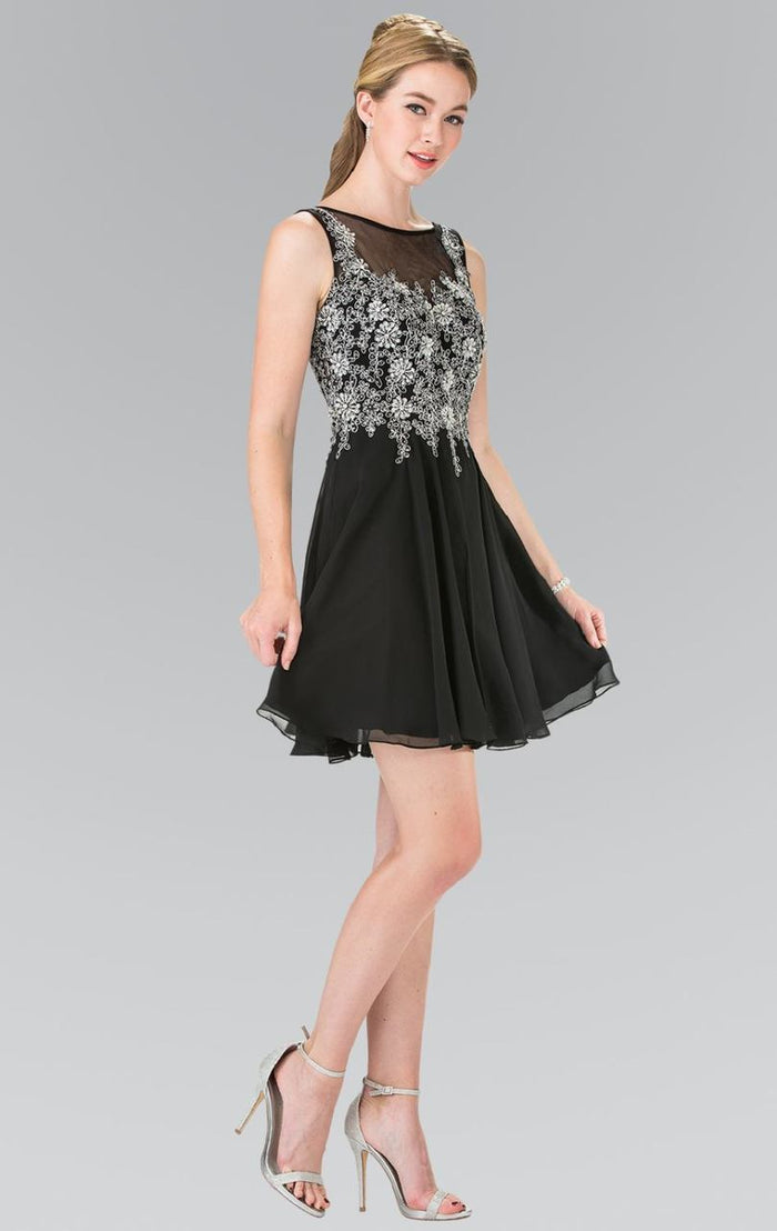 Sleeveless Embellished Cocktail Dress GS1432