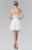 Sleeveless V Neck Cocktail Dress GS1467