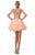 Embellished High Neck Cocktail Dress GS2029