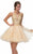 Embellished Sleeveless Cocktail Dress GS2157