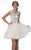 Embellished Lace Cocktail Dress GS2161