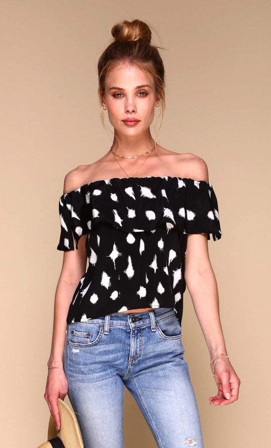 Merritt Charles -  Gueverra Blouse I Warhol Print