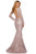 Sherri Hill - 53247 Two Piece Beaded Lace Mermaid Dress In Pink