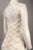 Adrianna Papell - 231M44950 Cap Sleeve Sequined Lace Gown In Neutral