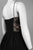 Adrianna Papell - Floral Sweetheart A-line Dress 231M52830 in Black