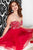 Tiffany Homecoming - Embellished Strapless Sweetheart Dress 27034 In Red