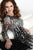 Tiffany Homecoming - 27044 Bejeweled Cocktail Dress in Black and Silver