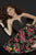 Tiffany Homecoming - 27083 Strapless Embellished Floral Printed Cocktail Dress in Black and Floral
