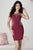 Tiffany Homecoming - Embellished Short Fitted Dress 27092 In Red