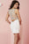 Tiffany Homecoming - Short Beaded Illusion Neck Dress 27094 In White and Multi-Color
