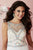 Tiffany Homecoming - Short Beaded Illusion Neck Dress 27094 In White and Multi-Color