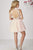 Tiffany Homecoming - Short A-Line Lace Dress 27095 In Pink